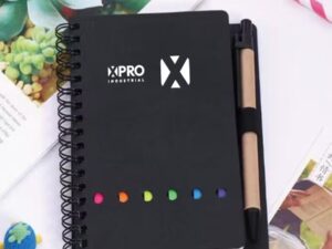 Xpro 3-in-1 Notebook, Sticky notes & Pen