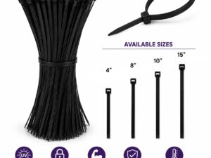Black UV Zip Ties